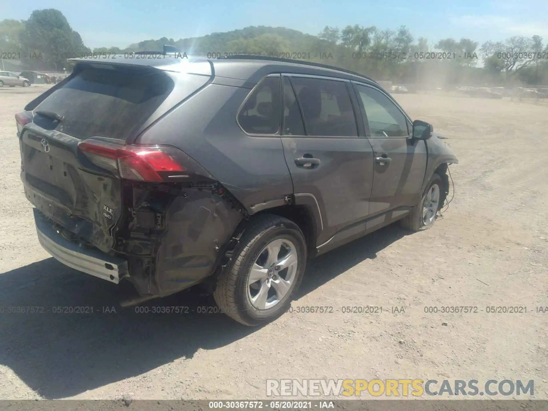 4 Photograph of a damaged car 2T3P1RFV9KC014210 TOYOTA RAV4 2019