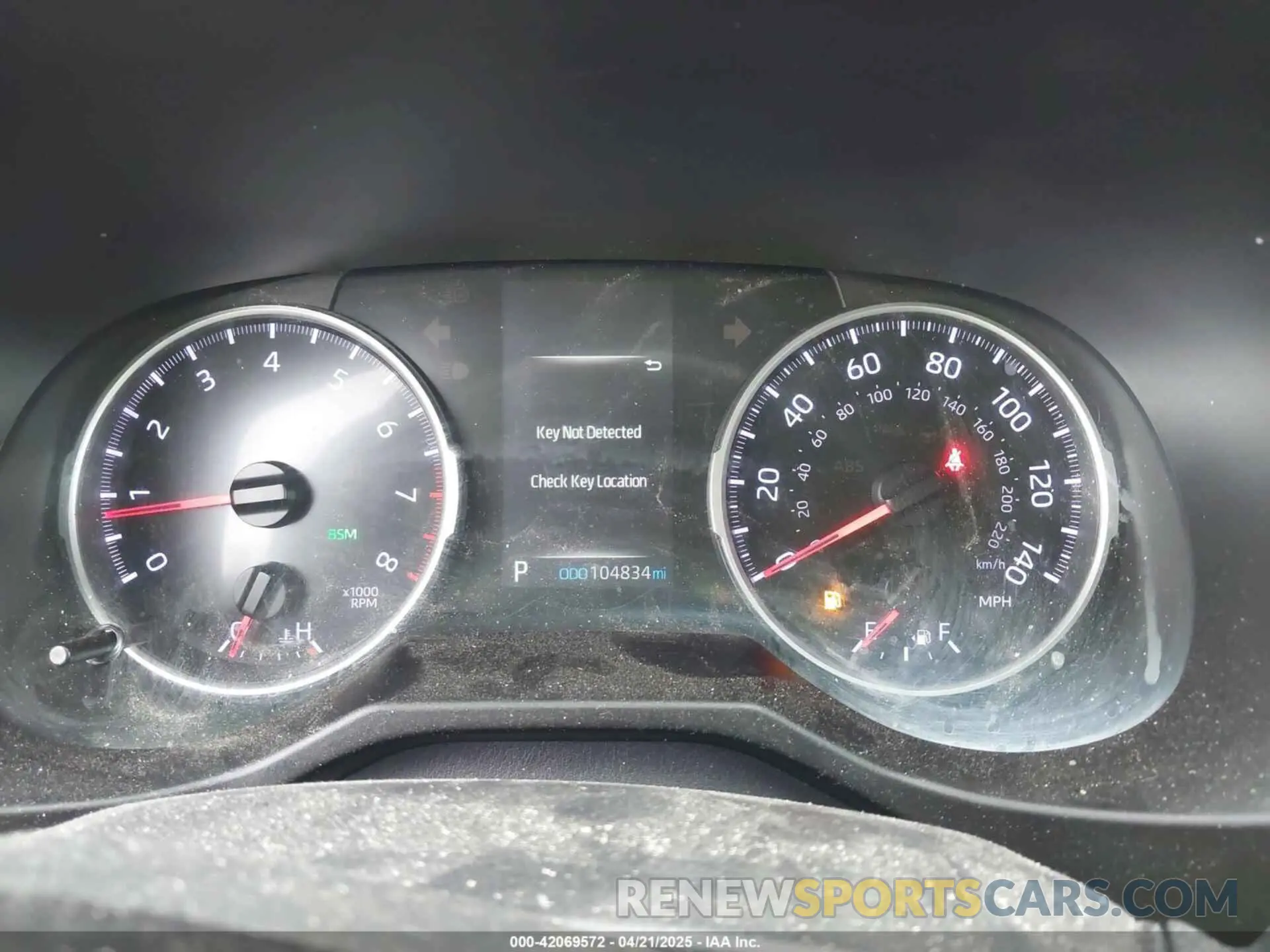 7 Photograph of a damaged car 2T3P1RFV9KC015647 TOYOTA RAV4 2019