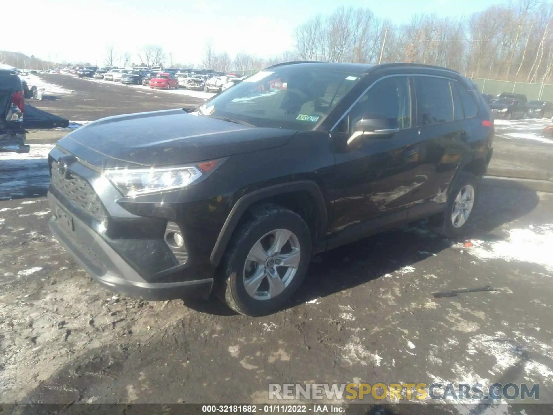 2 Photograph of a damaged car 2T3P1RFV9KC017494 TOYOTA RAV4 2019