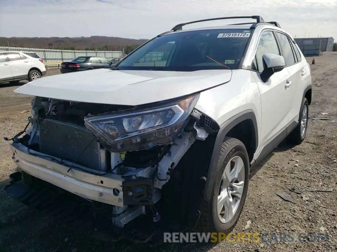 2 Photograph of a damaged car 2T3P1RFV9KC031993 TOYOTA RAV4 2019