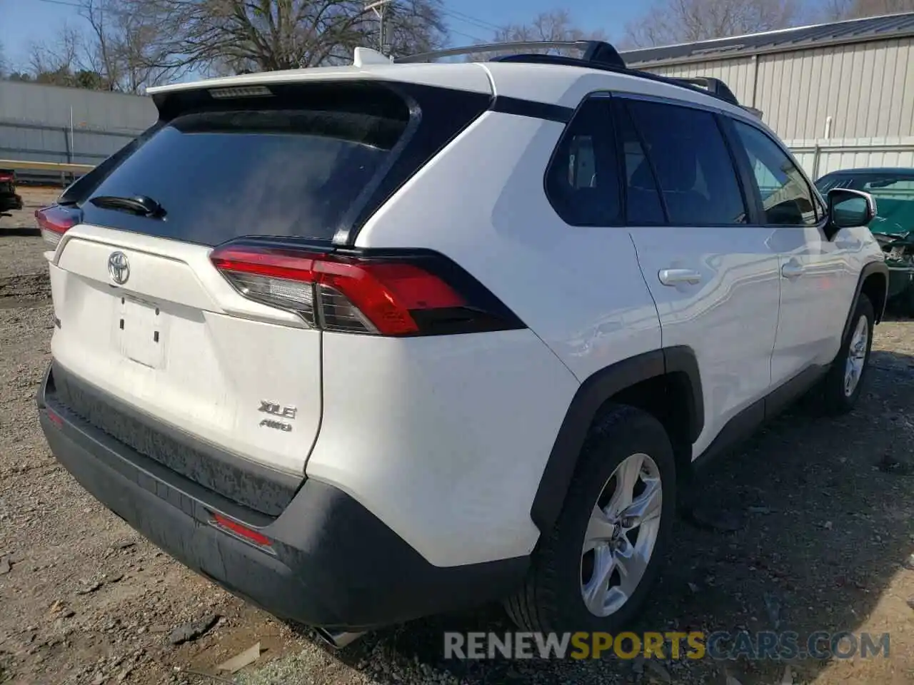 4 Photograph of a damaged car 2T3P1RFV9KC031993 TOYOTA RAV4 2019