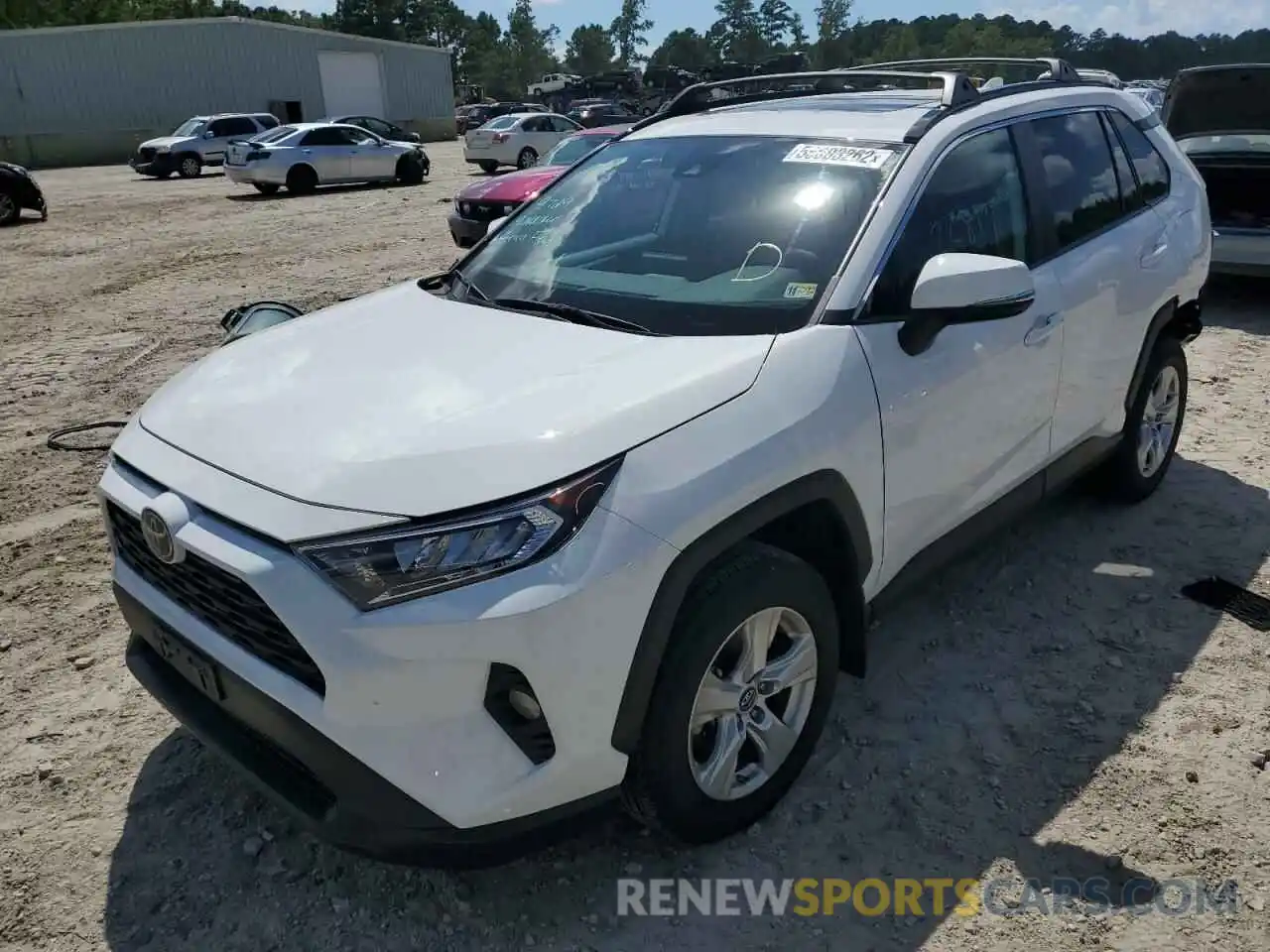 2 Photograph of a damaged car 2T3P1RFV9KC035610 TOYOTA RAV4 2019