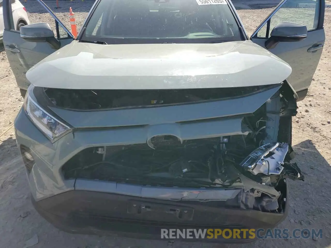 11 Photograph of a damaged car 2T3P1RFV9KC050530 TOYOTA RAV4 2019