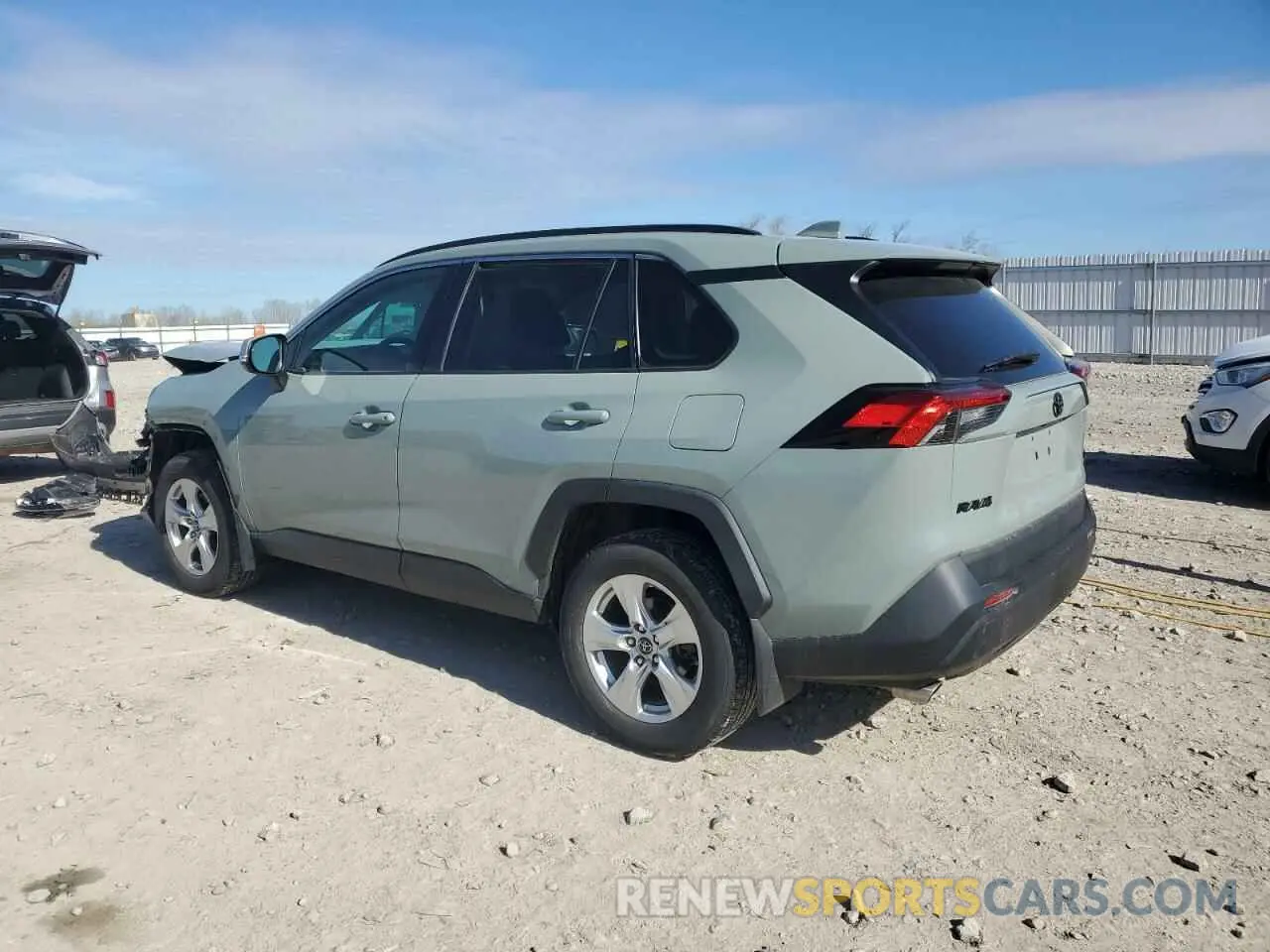 2 Photograph of a damaged car 2T3P1RFV9KC050530 TOYOTA RAV4 2019