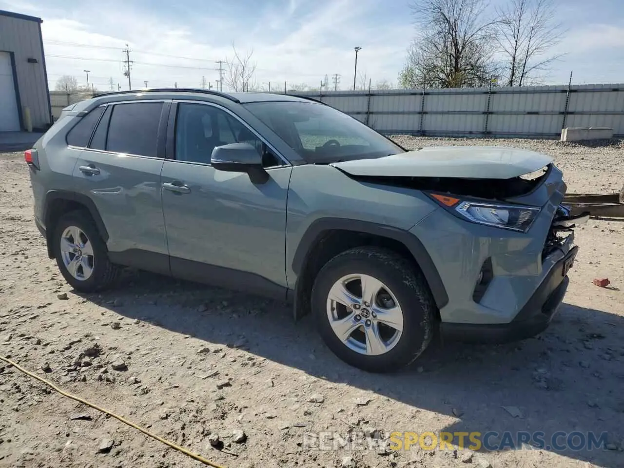 4 Photograph of a damaged car 2T3P1RFV9KC050530 TOYOTA RAV4 2019