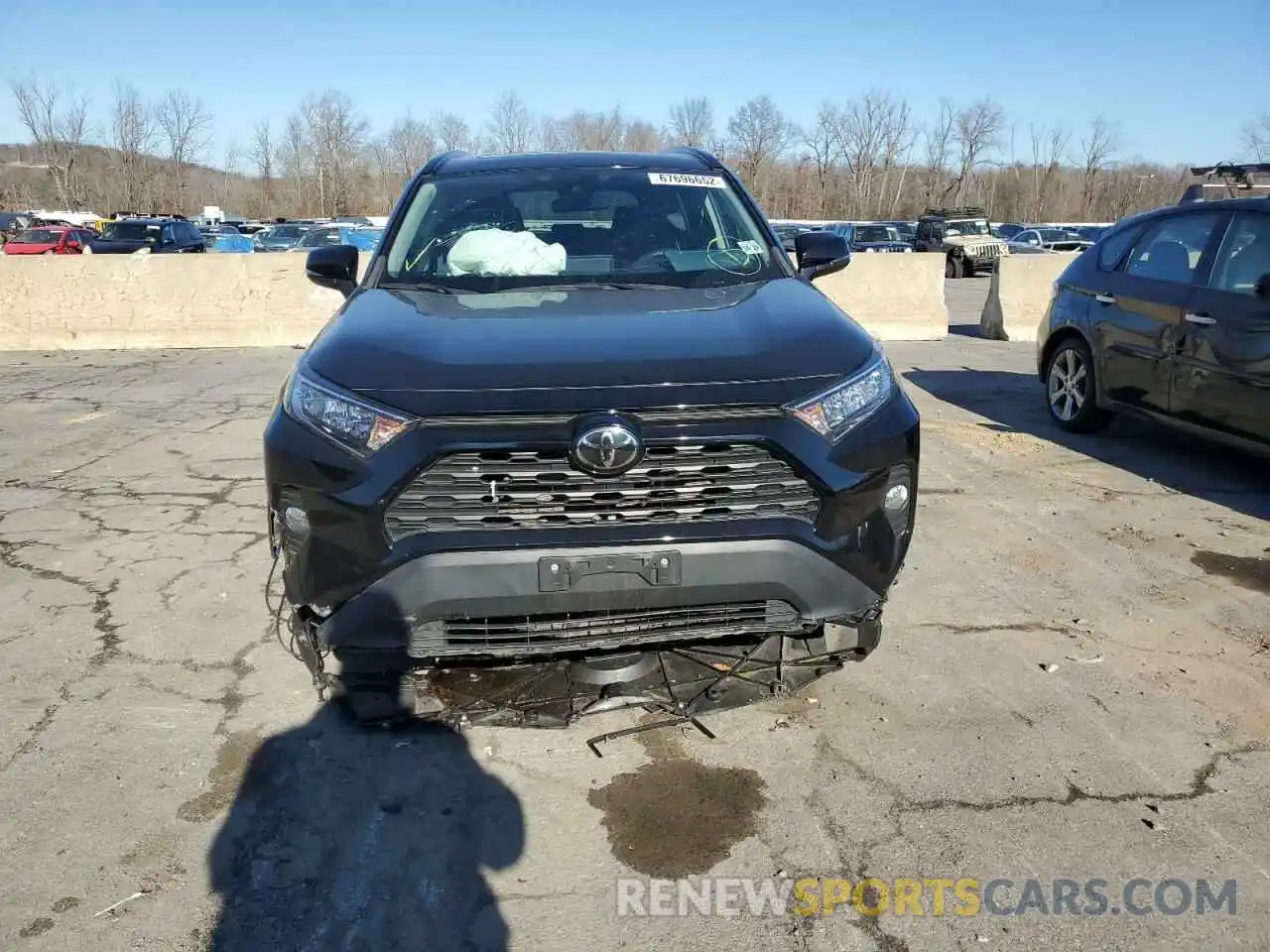 5 Photograph of a damaged car 2T3P1RFV9KC054089 TOYOTA RAV4 2019