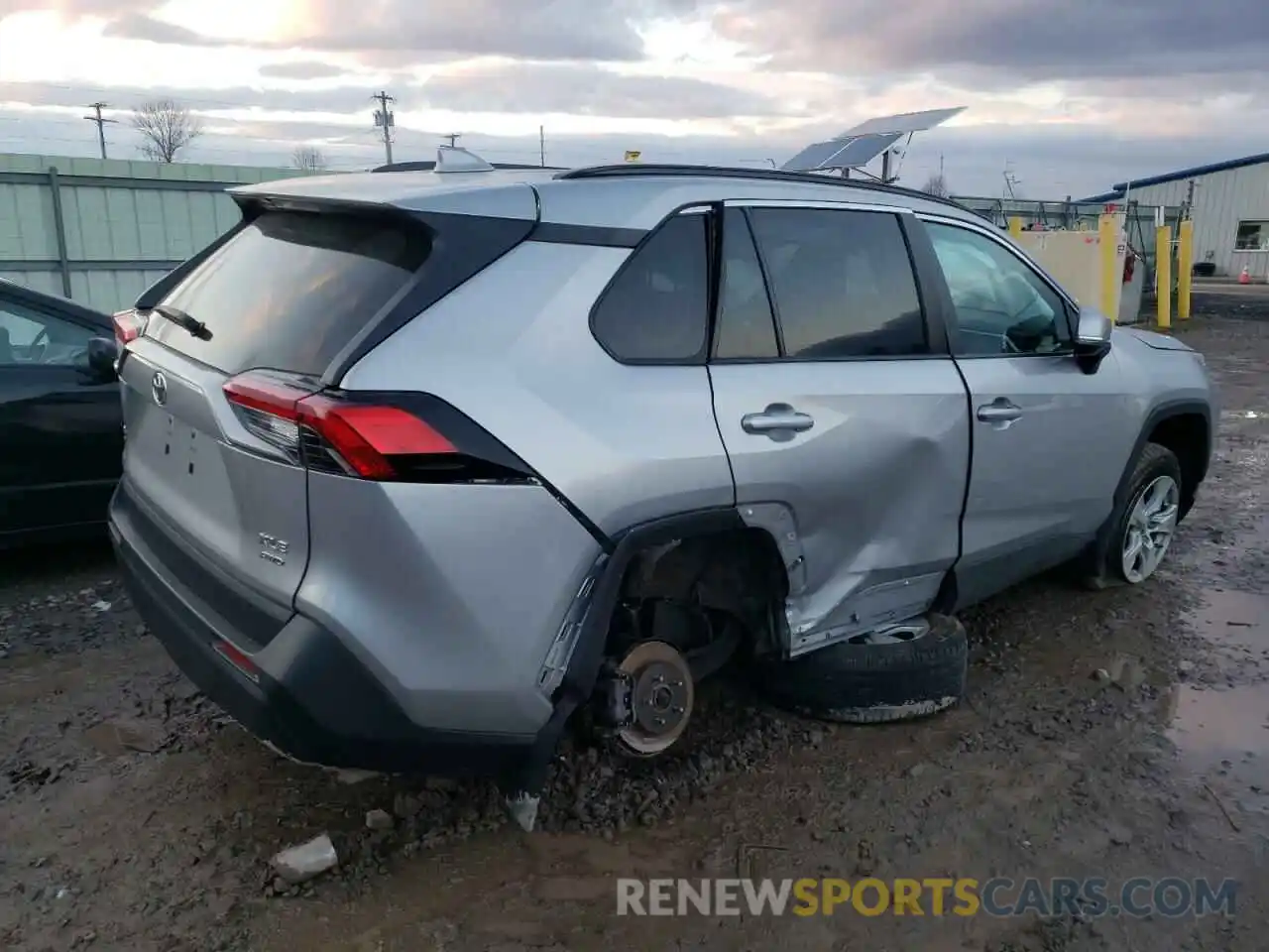 3 Photograph of a damaged car 2T3P1RFV9KW009037 TOYOTA RAV4 2019