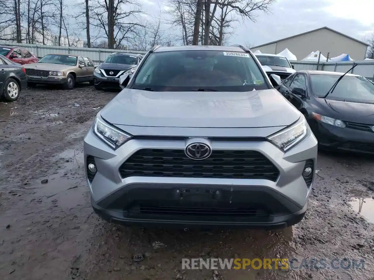 5 Photograph of a damaged car 2T3P1RFV9KW009037 TOYOTA RAV4 2019