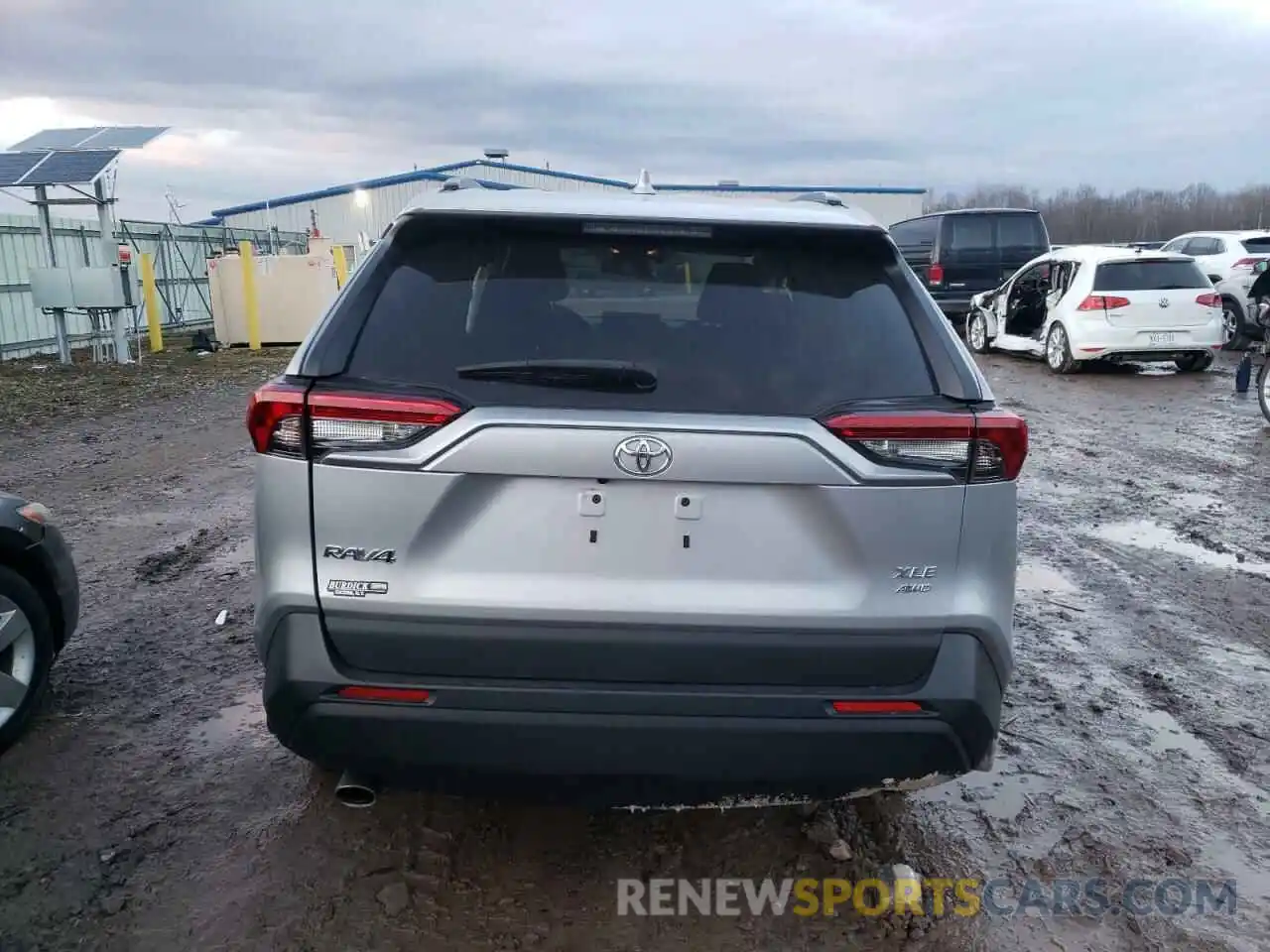 6 Photograph of a damaged car 2T3P1RFV9KW009037 TOYOTA RAV4 2019