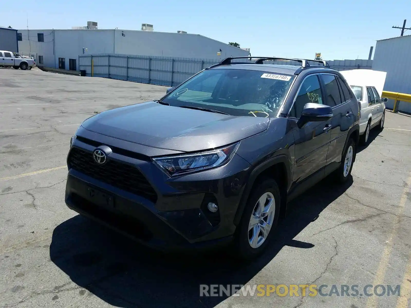 2 Photograph of a damaged car 2T3P1RFV9KW027148 TOYOTA RAV4 2019