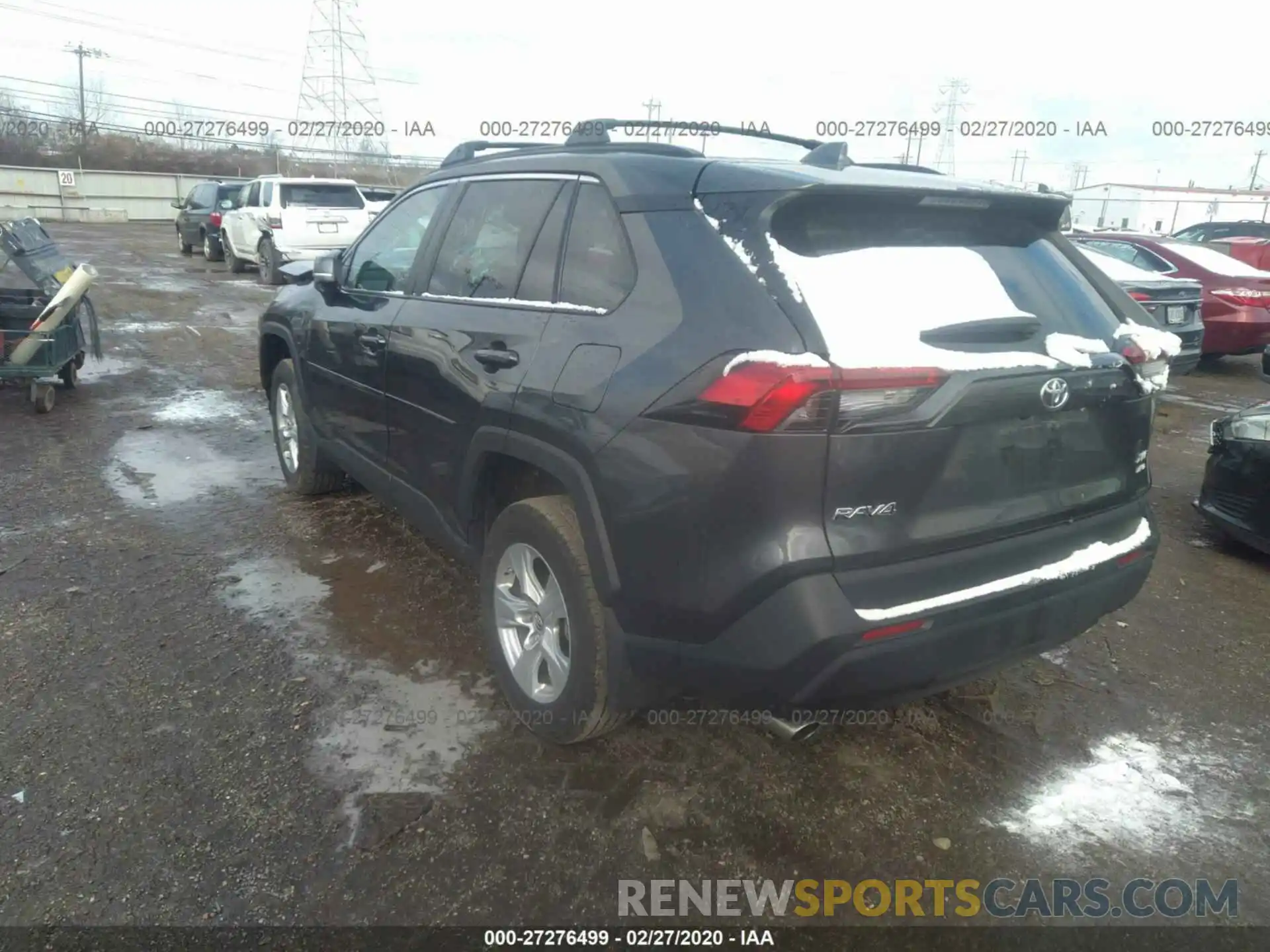 3 Photograph of a damaged car 2T3P1RFV9KW033306 TOYOTA RAV4 2019