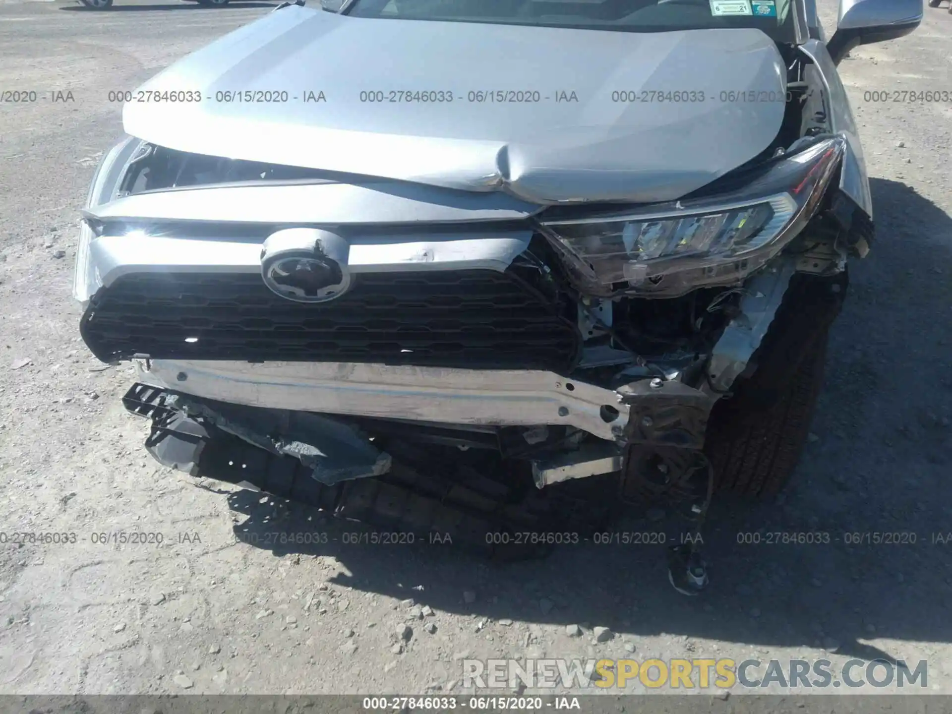 6 Photograph of a damaged car 2T3P1RFV9KW062742 TOYOTA RAV4 2019