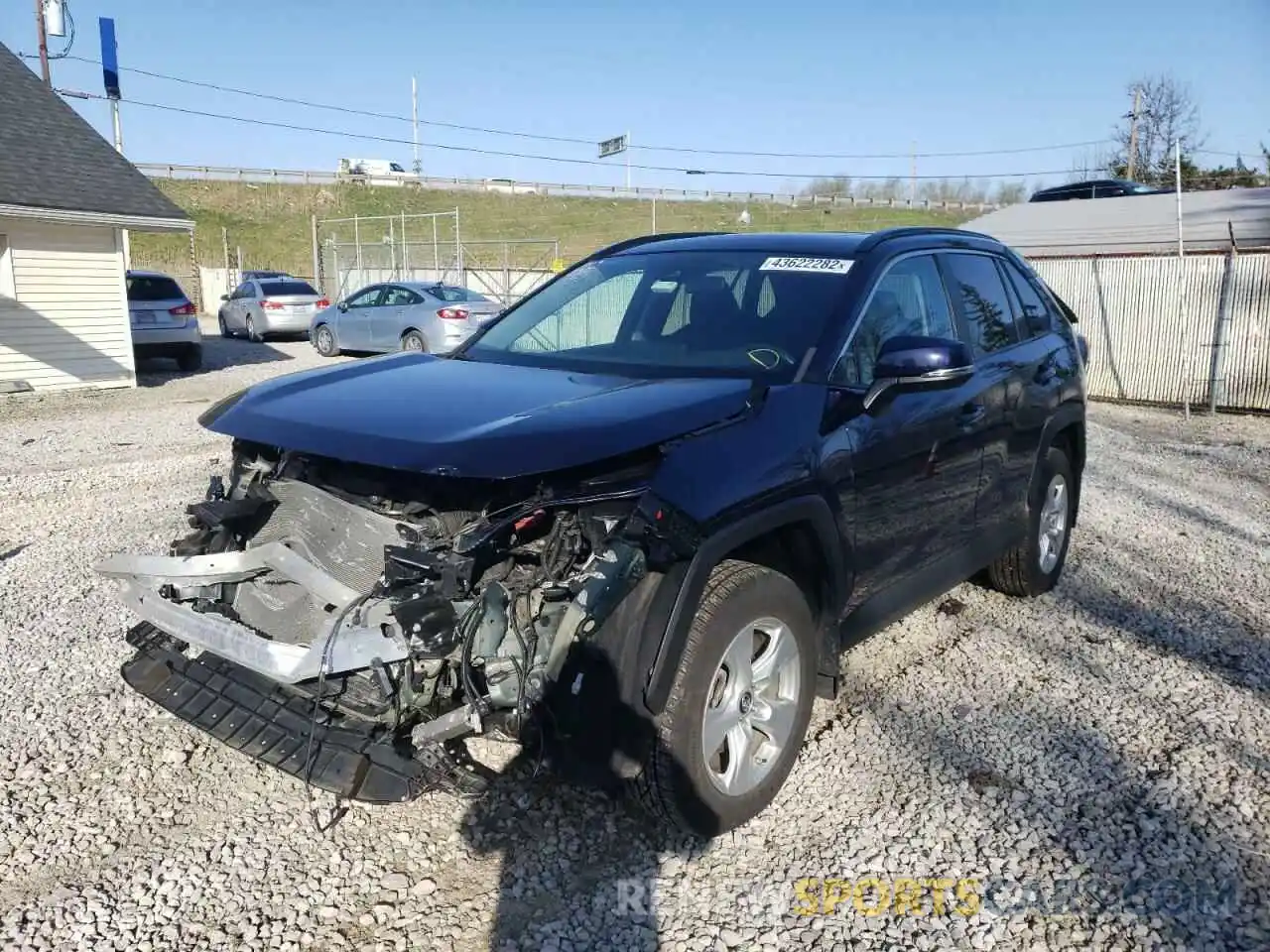 2 Photograph of a damaged car 2T3P1RFV9KW067553 TOYOTA RAV4 2019