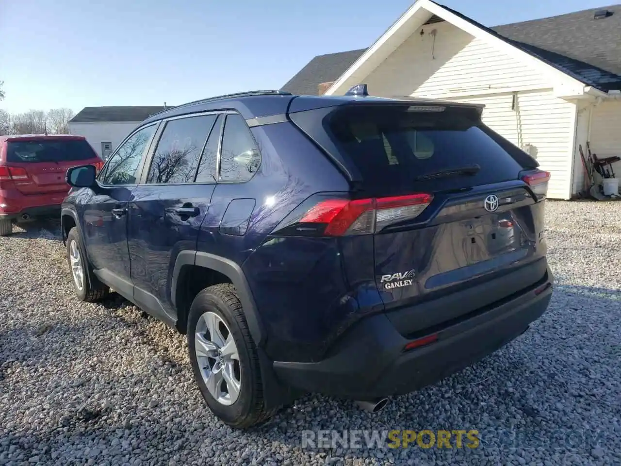 3 Photograph of a damaged car 2T3P1RFV9KW067553 TOYOTA RAV4 2019