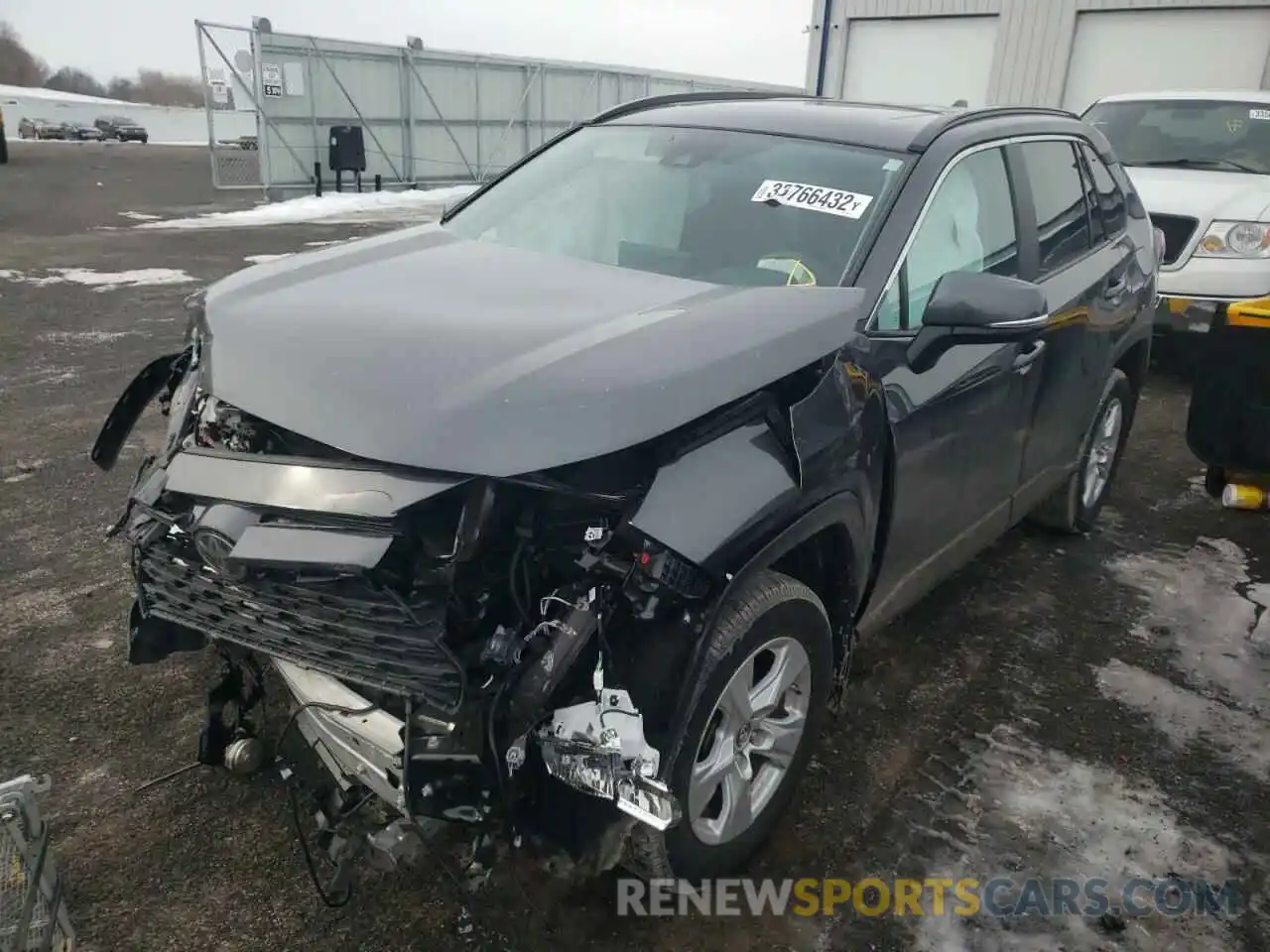 2 Photograph of a damaged car 2T3P1RFV9KW072378 TOYOTA RAV4 2019