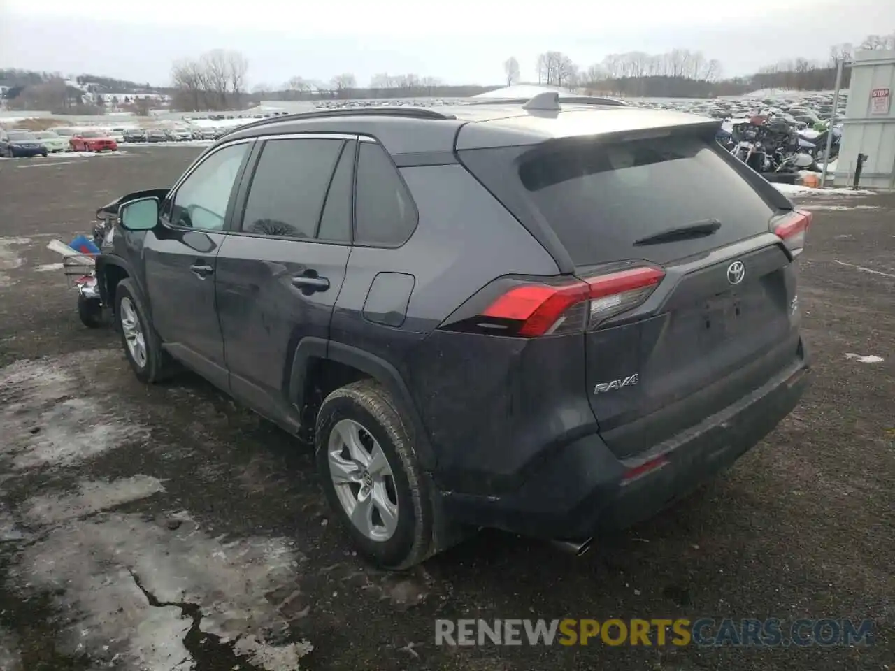 3 Photograph of a damaged car 2T3P1RFV9KW072378 TOYOTA RAV4 2019