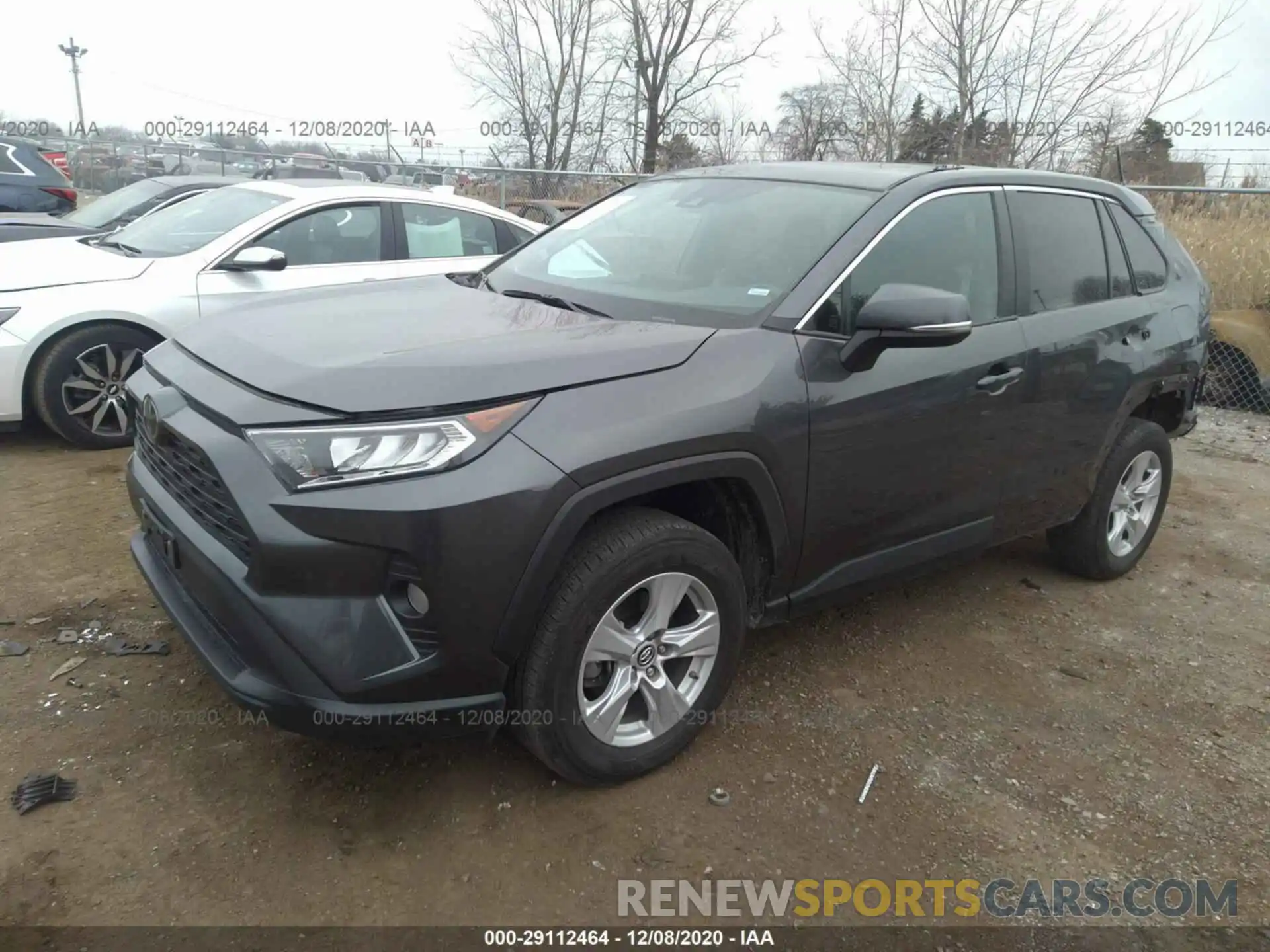 2 Photograph of a damaged car 2T3P1RFVXKC015480 TOYOTA RAV4 2019