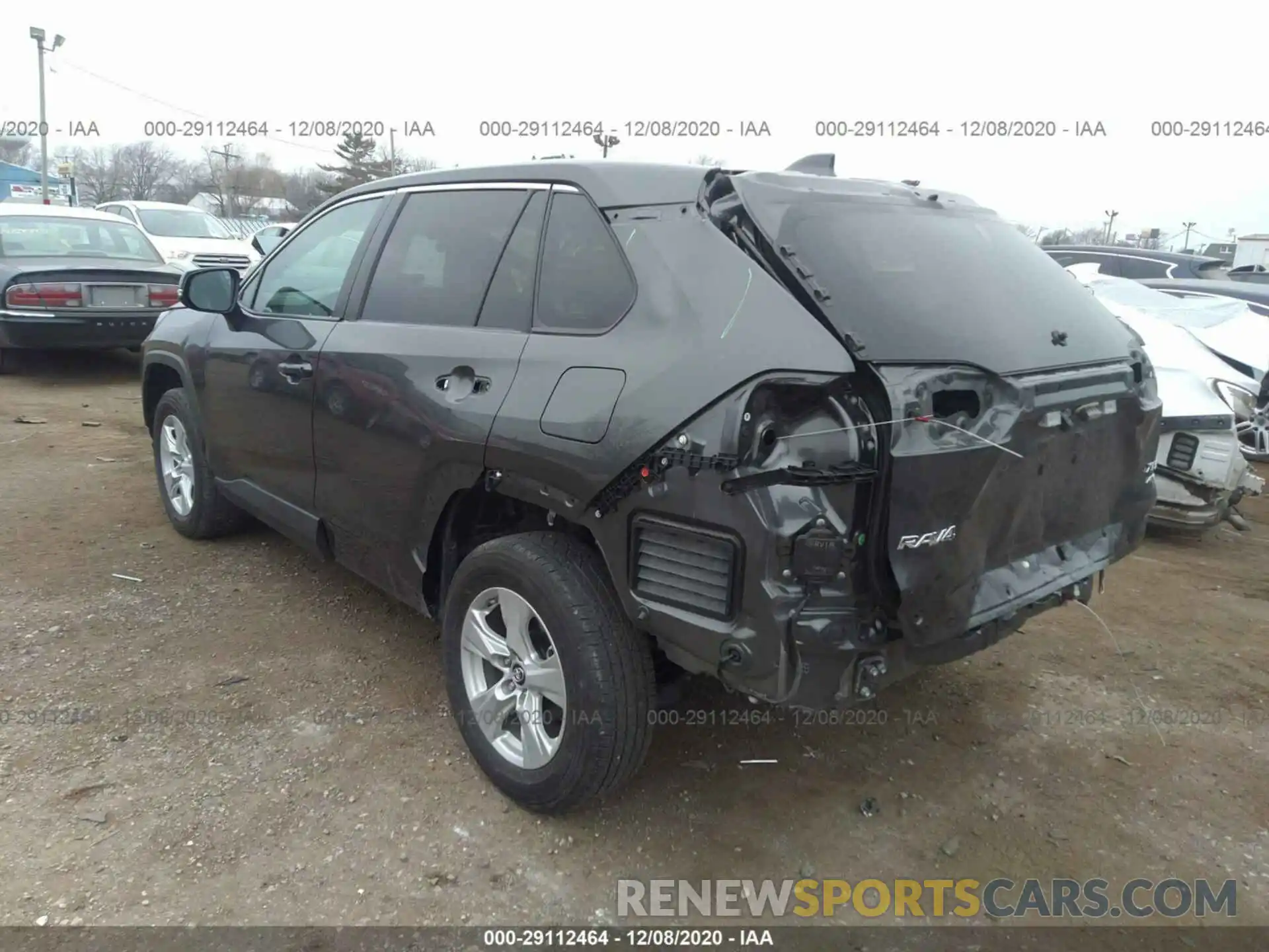 3 Photograph of a damaged car 2T3P1RFVXKC015480 TOYOTA RAV4 2019