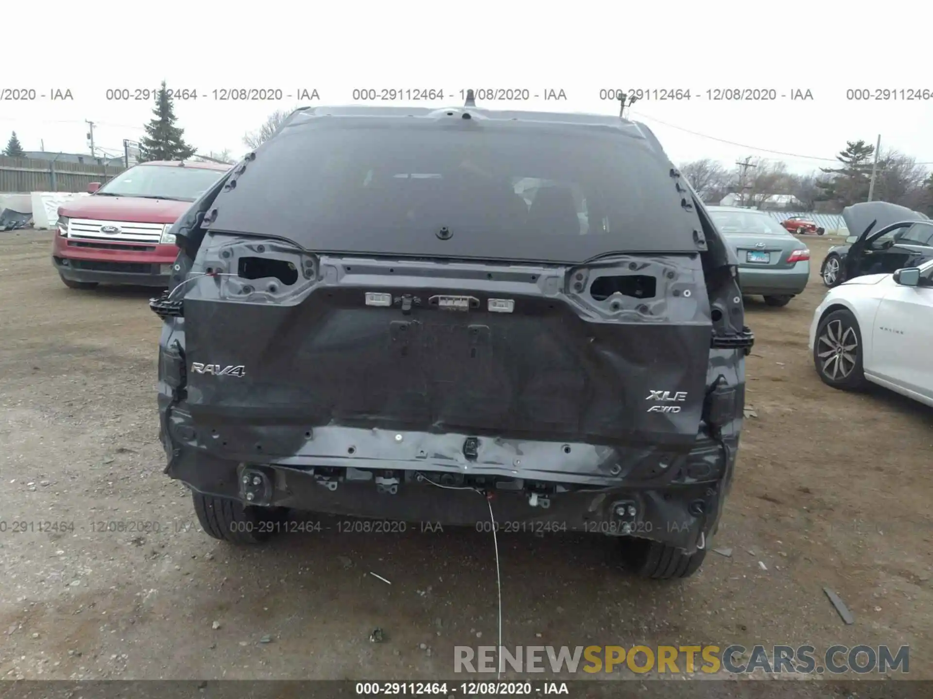 6 Photograph of a damaged car 2T3P1RFVXKC015480 TOYOTA RAV4 2019