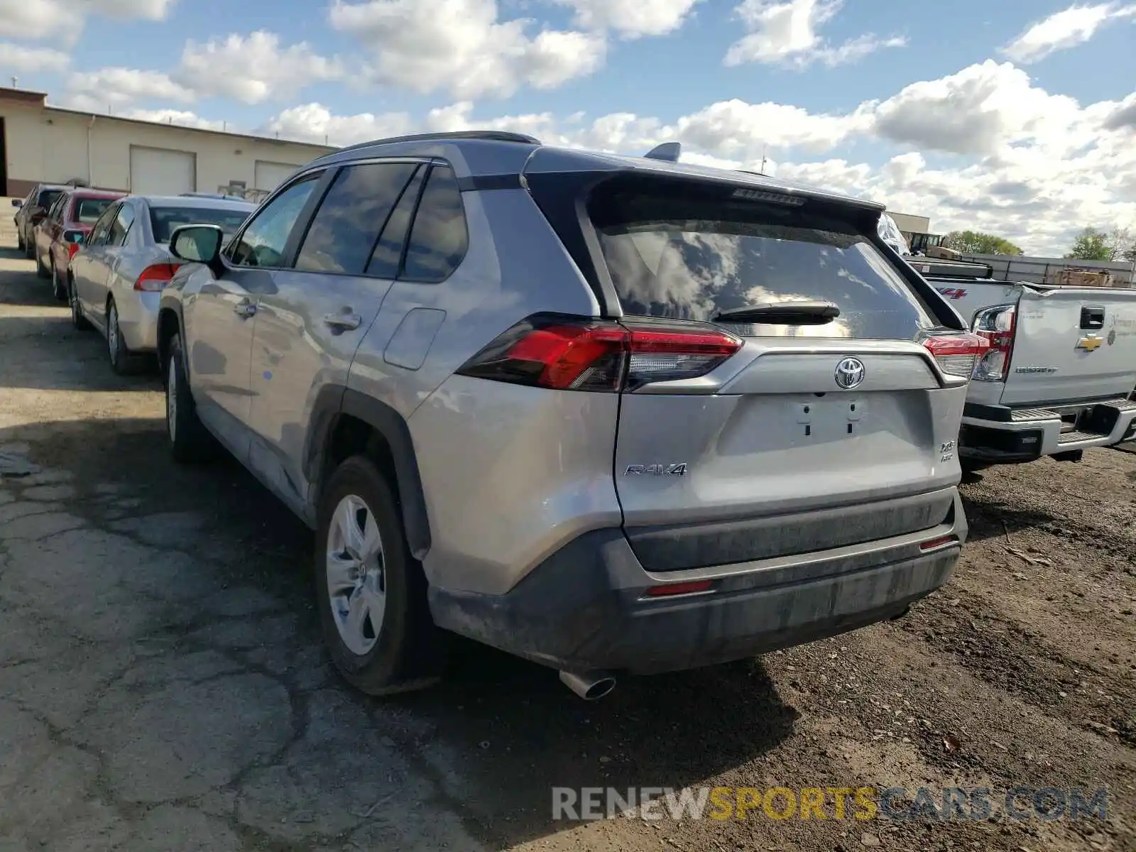 3 Photograph of a damaged car 2T3P1RFVXKC018928 TOYOTA RAV4 2019