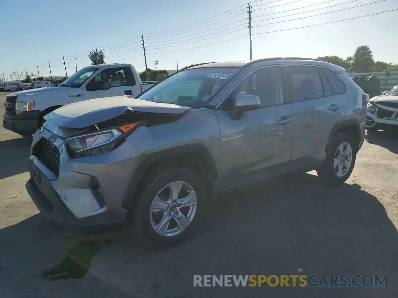 1 Photograph of a damaged car 2T3P1RFVXKC030447 TOYOTA RAV4 2019