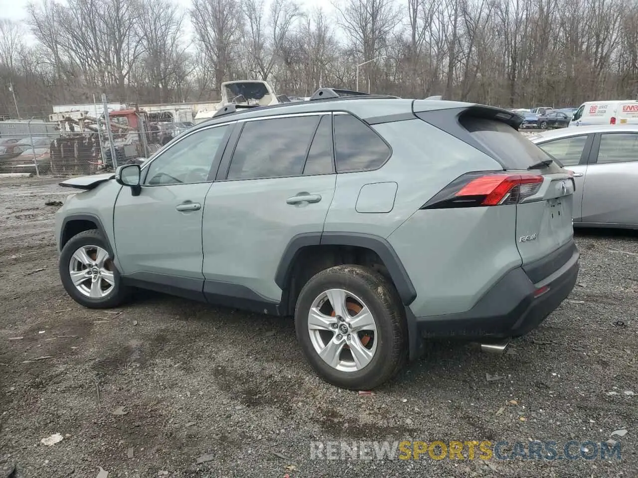 2 Photograph of a damaged car 2T3P1RFVXKC040346 TOYOTA RAV4 2019