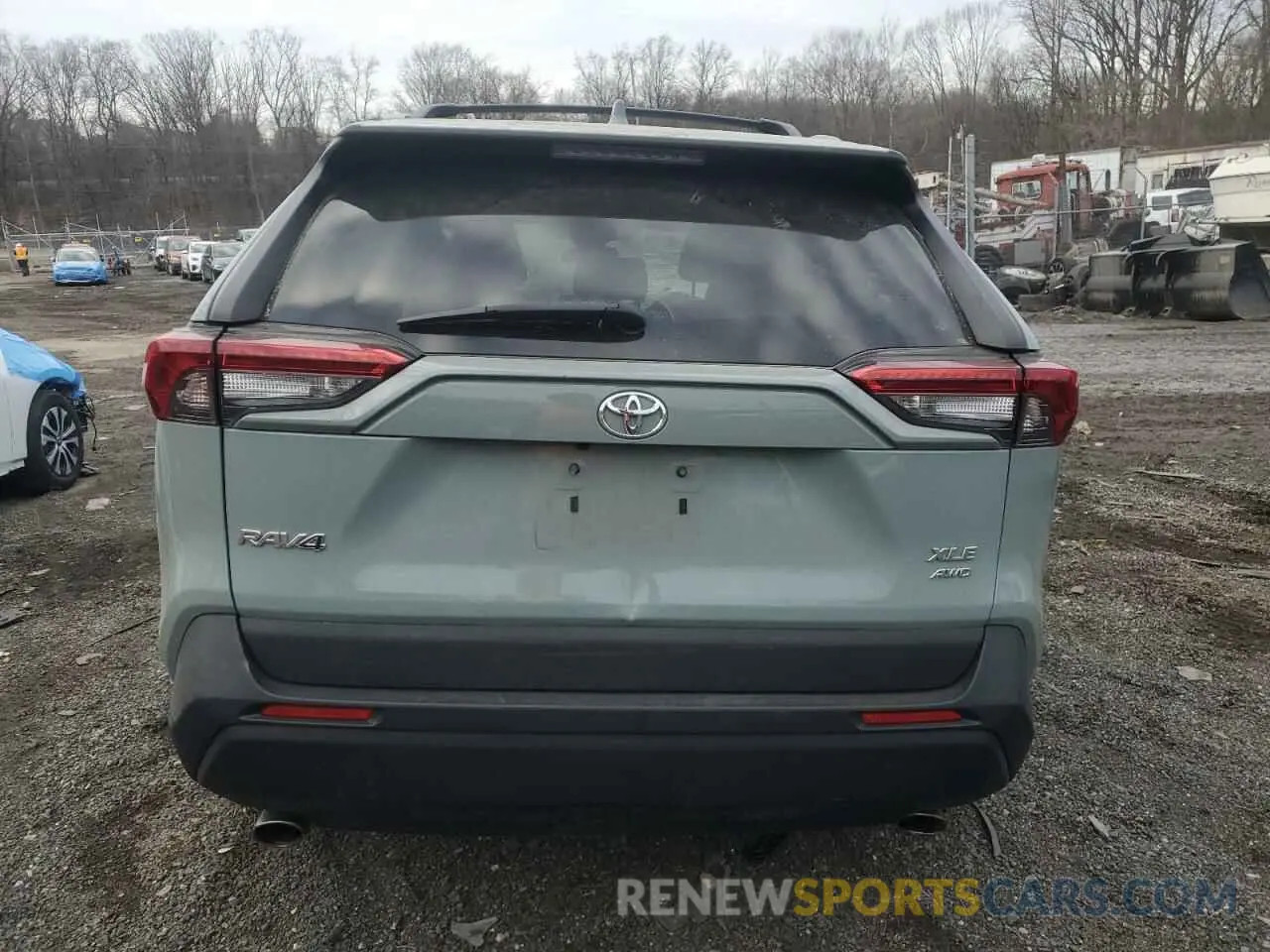 6 Photograph of a damaged car 2T3P1RFVXKC040346 TOYOTA RAV4 2019