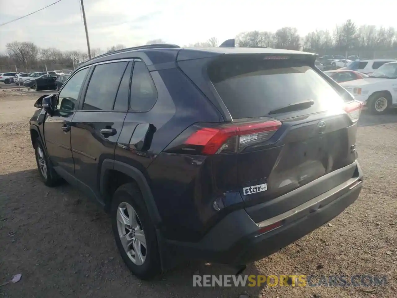 3 Photograph of a damaged car 2T3P1RFVXKC052920 TOYOTA RAV4 2019