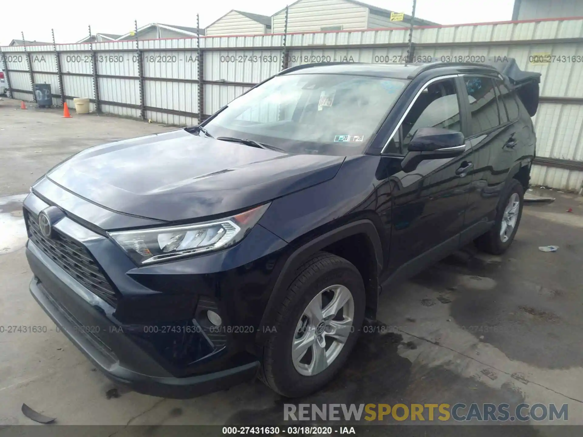 2 Photograph of a damaged car 2T3P1RFVXKC055915 TOYOTA RAV4 2019