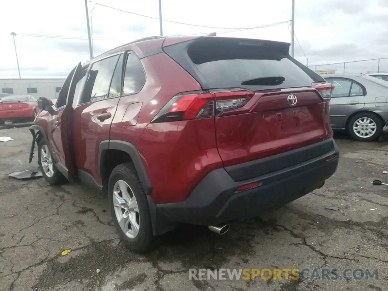 3 Photograph of a damaged car 2T3P1RFVXKW038661 TOYOTA RAV4 2019