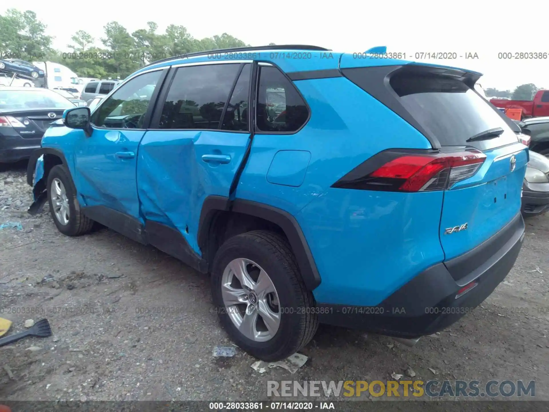 3 Photograph of a damaged car 2T3P1RFVXKW061308 TOYOTA RAV4 2019