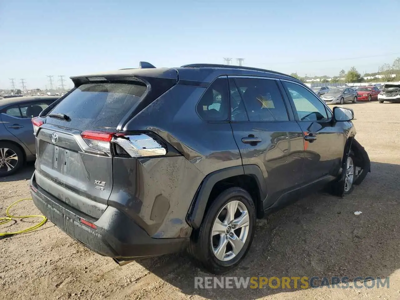 3 Photograph of a damaged car 2T3P1RFVXKW069313 TOYOTA RAV4 2019