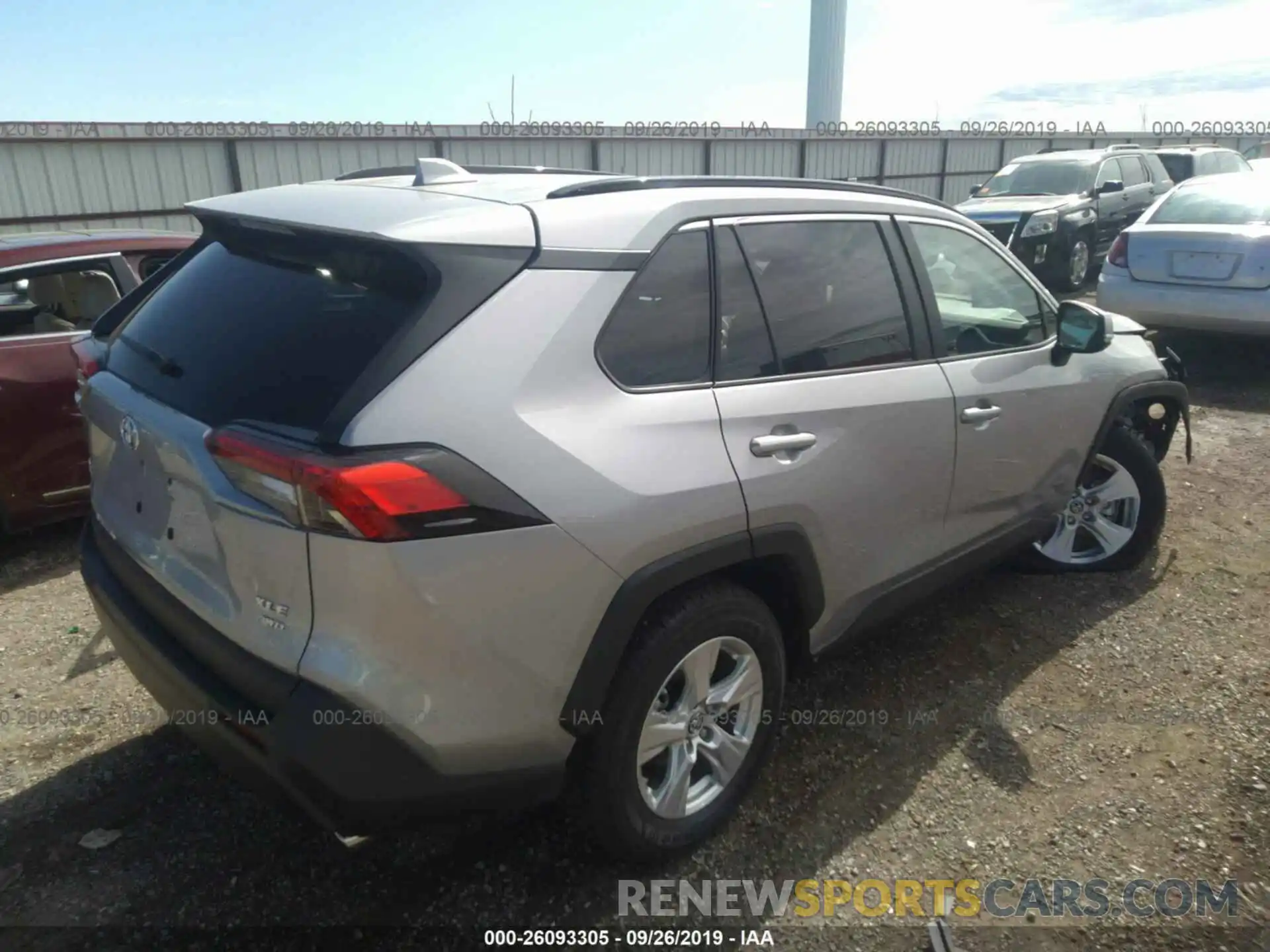 4 Photograph of a damaged car 2T3P1RFVXKW069859 TOYOTA RAV4 2019