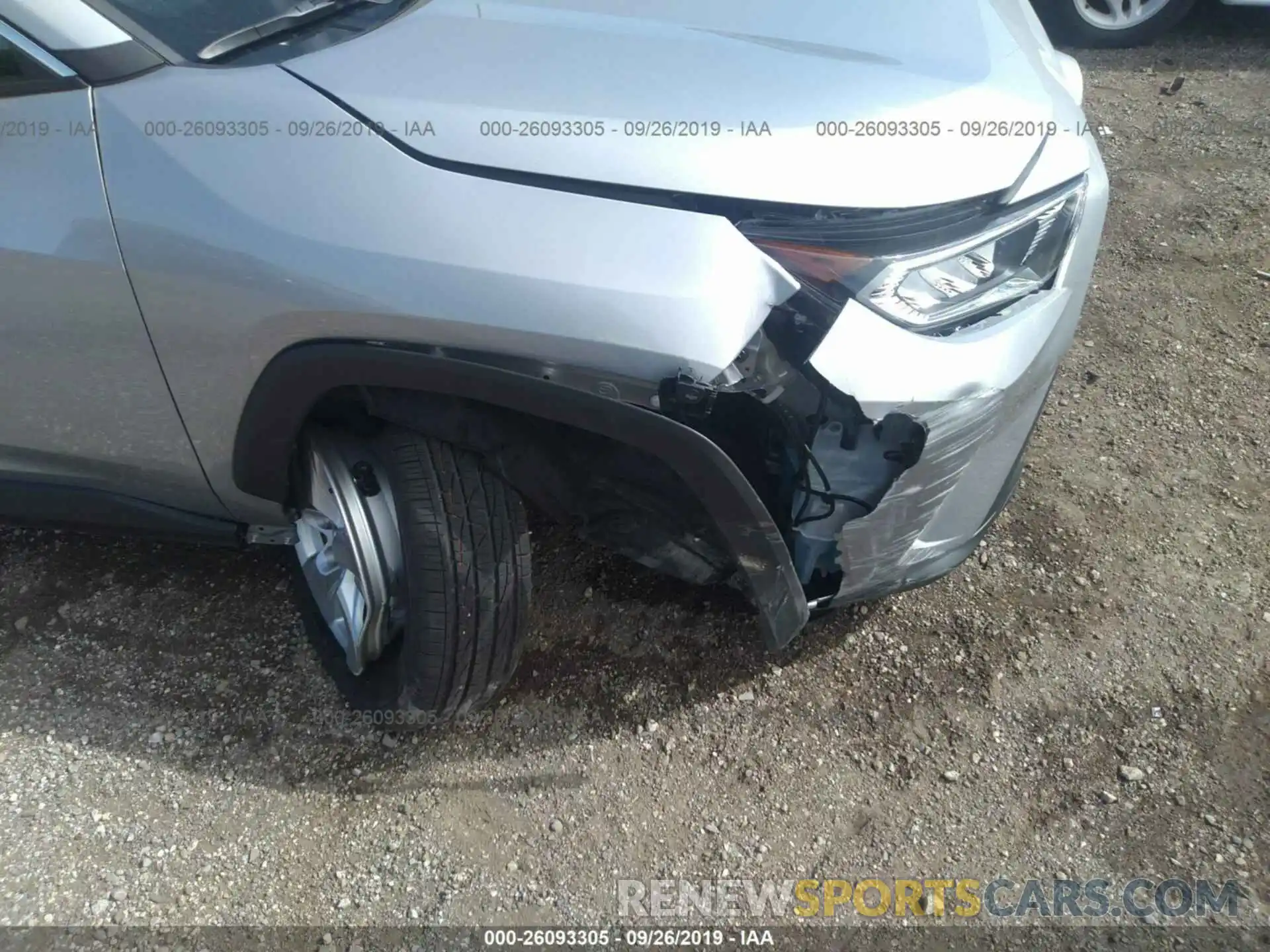 6 Photograph of a damaged car 2T3P1RFVXKW069859 TOYOTA RAV4 2019