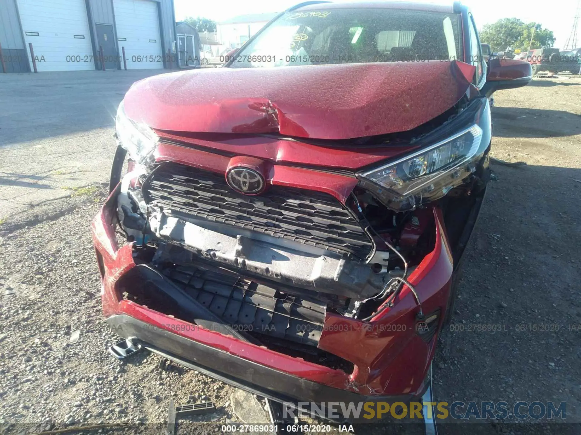 6 Photograph of a damaged car 2T3P1RFVXKW072857 TOYOTA RAV4 2019