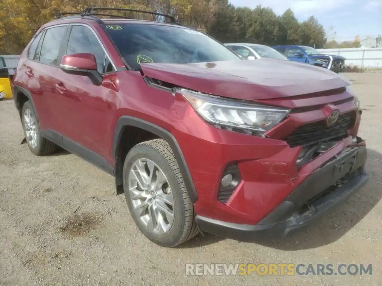 1 Photograph of a damaged car 2T3R1RFV2KW067337 TOYOTA RAV4 2019