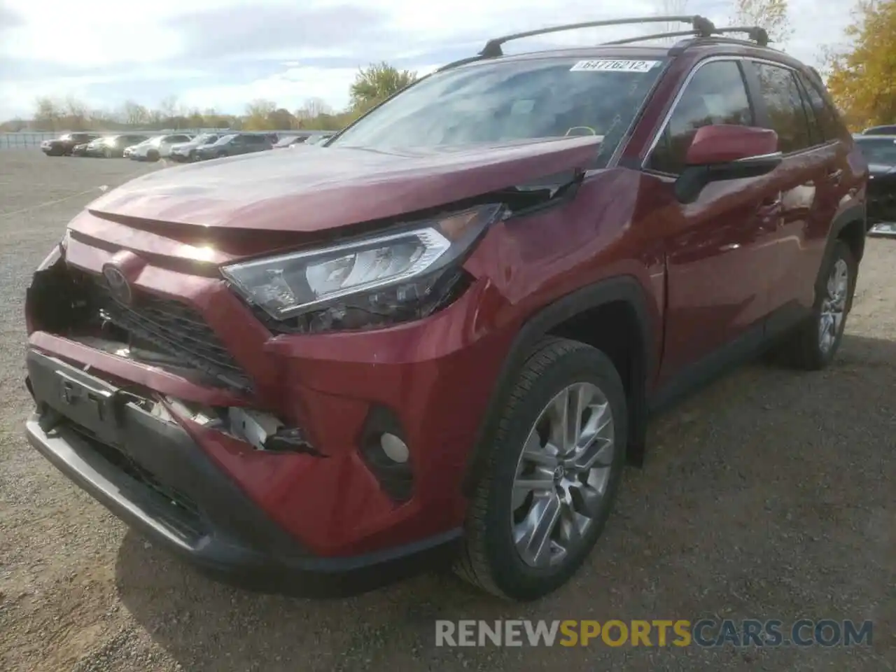 2 Photograph of a damaged car 2T3R1RFV2KW067337 TOYOTA RAV4 2019