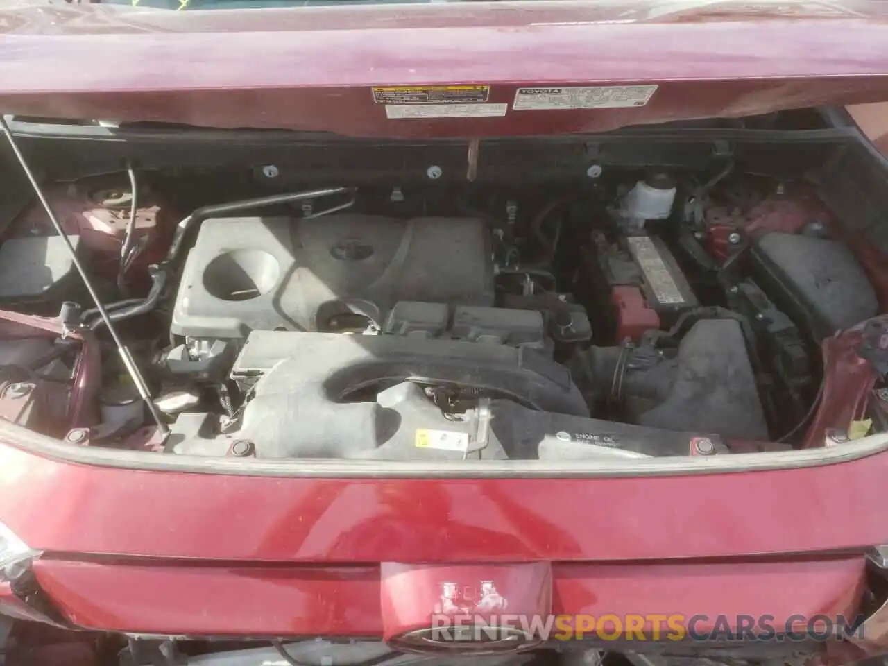 7 Photograph of a damaged car 2T3R1RFV2KW067337 TOYOTA RAV4 2019