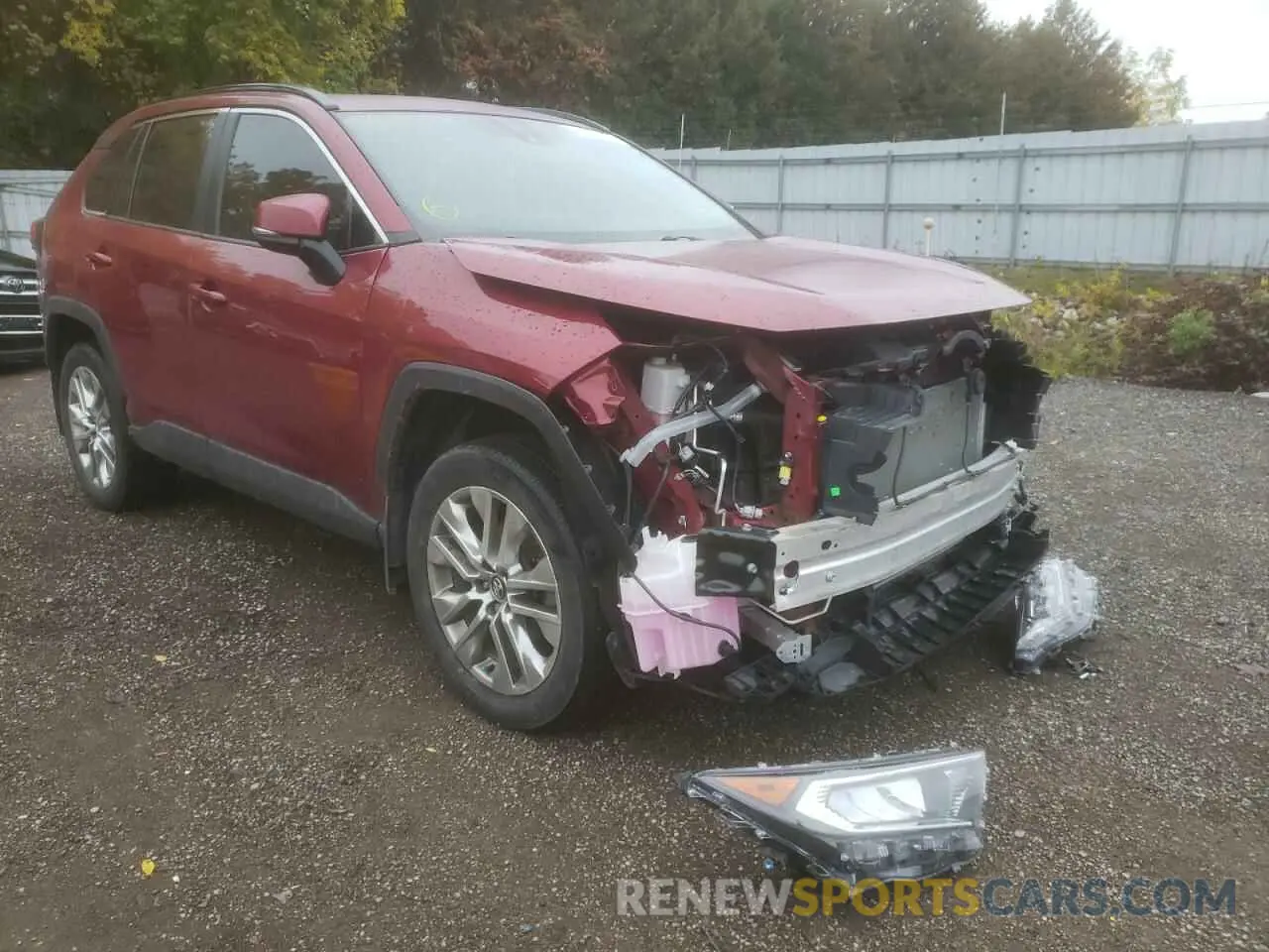 1 Photograph of a damaged car 2T3R1RFV3KC003194 TOYOTA RAV4 2019