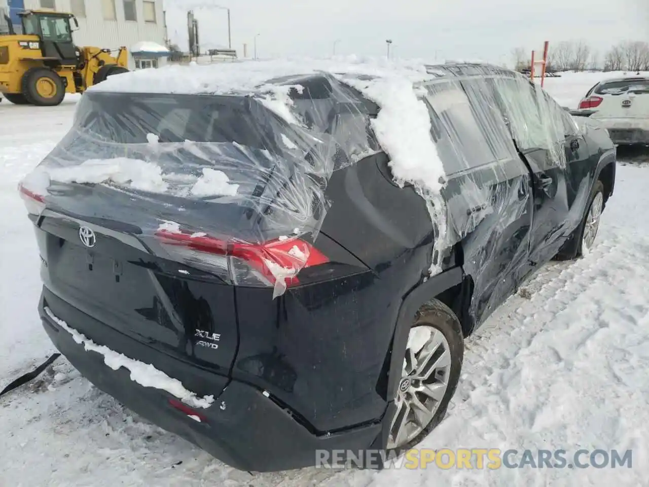 4 Photograph of a damaged car 2T3R1RFV3KW043208 TOYOTA RAV4 2019