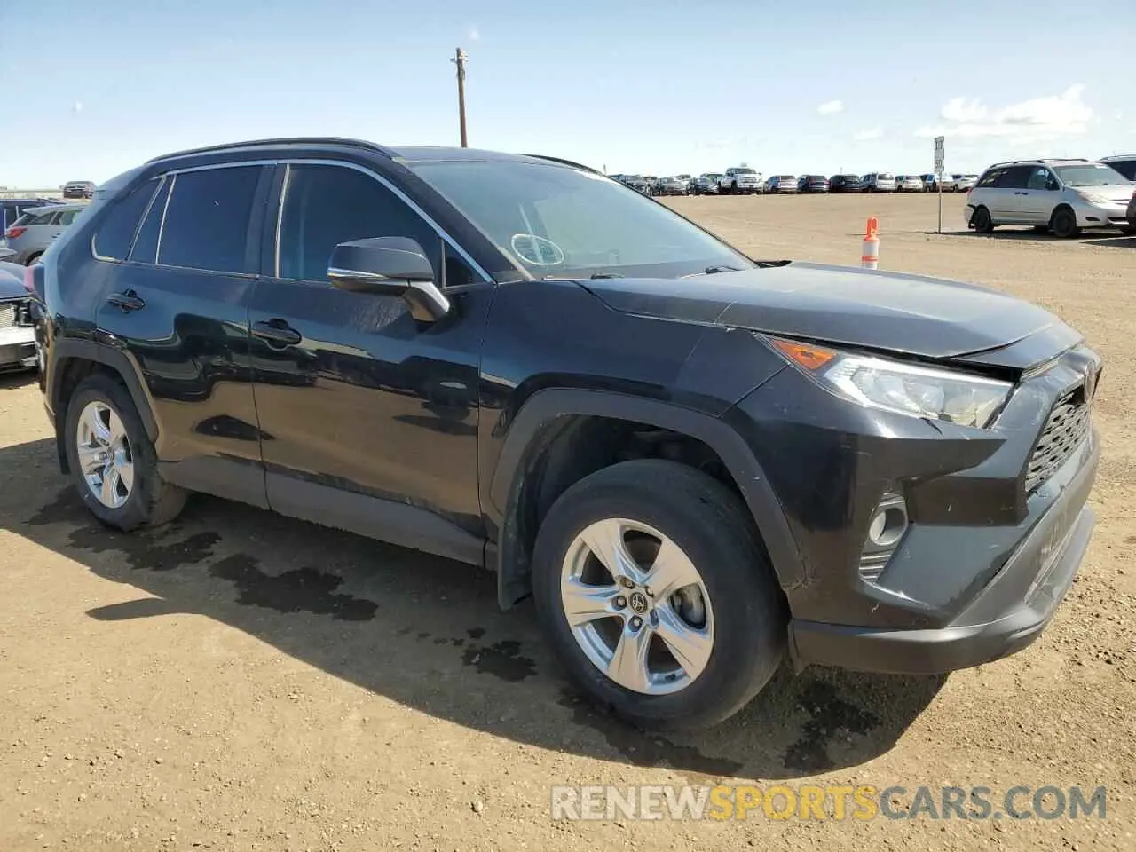 4 Photograph of a damaged car 2T3R1RFV8KC046977 TOYOTA RAV4 2019