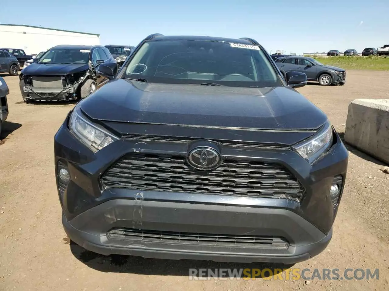 5 Photograph of a damaged car 2T3R1RFV8KC046977 TOYOTA RAV4 2019
