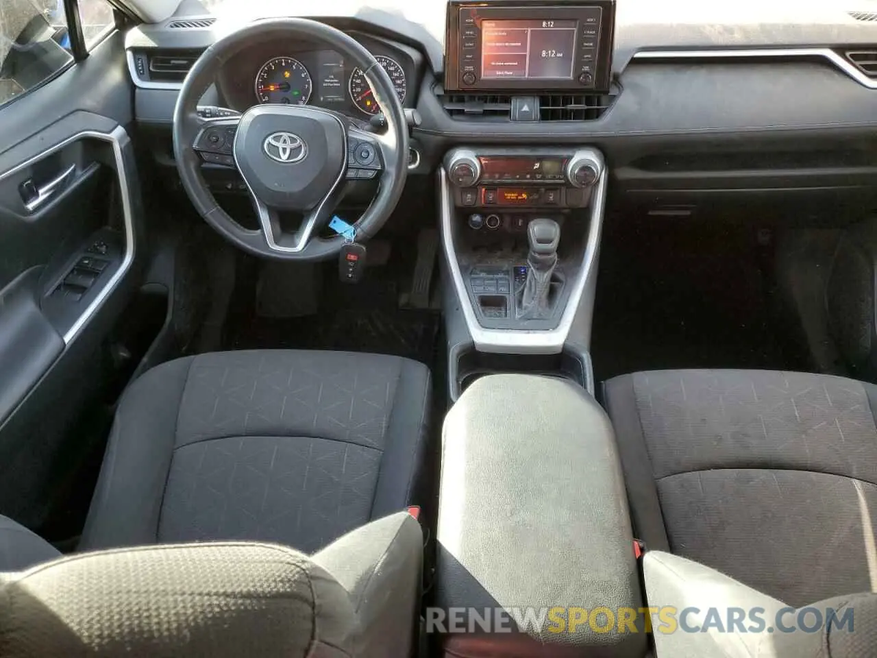 8 Photograph of a damaged car 2T3R1RFV8KC046977 TOYOTA RAV4 2019