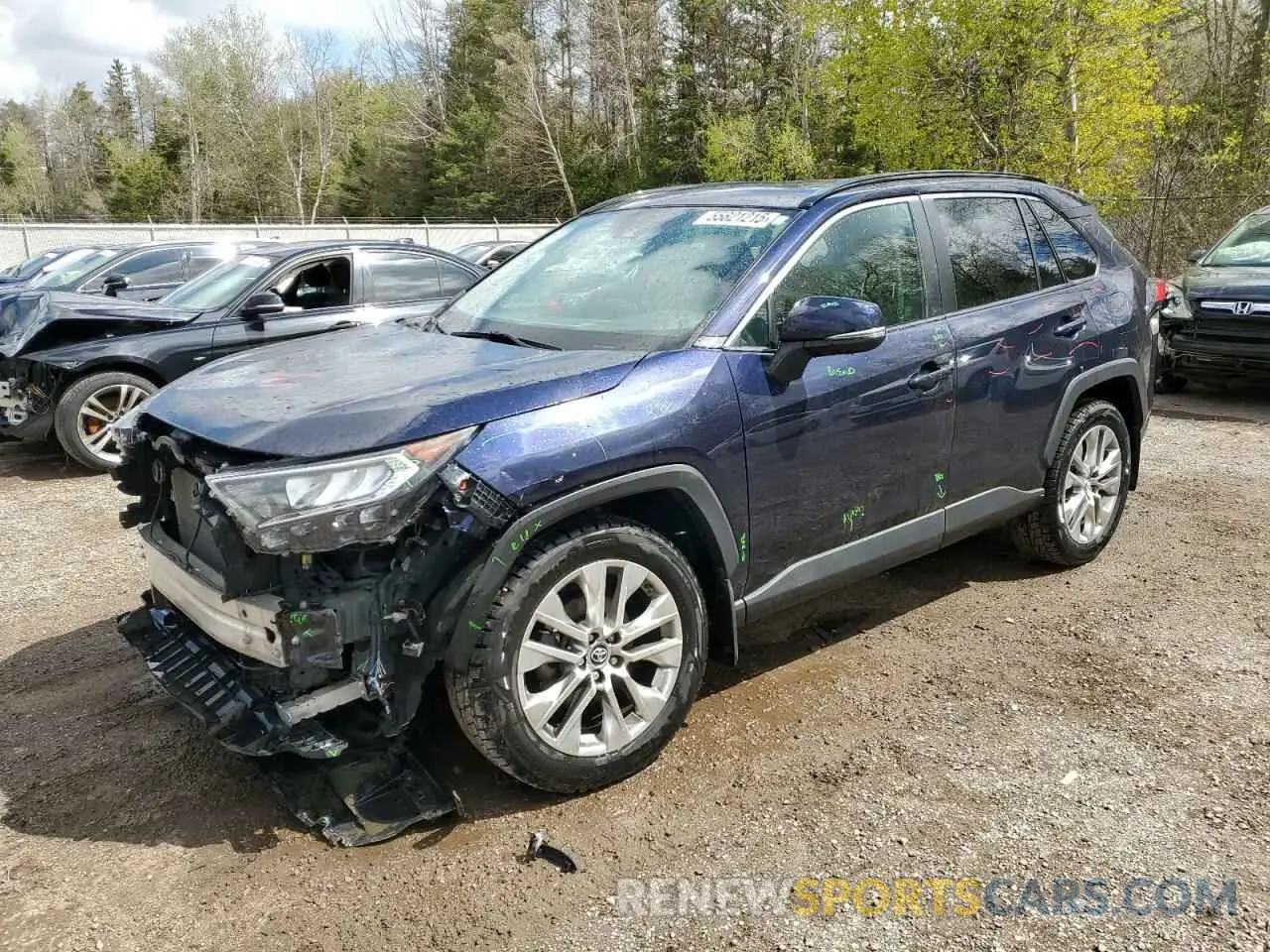 1 Photograph of a damaged car 2T3R1RFV9KW011654 TOYOTA RAV4 2019