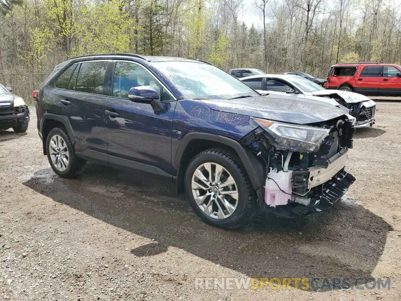 4 Photograph of a damaged car 2T3R1RFV9KW011654 TOYOTA RAV4 2019