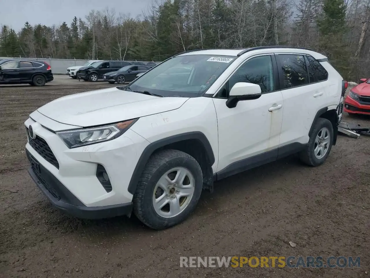 1 Photograph of a damaged car 2T3R1RFV9KW040491 TOYOTA RAV4 2019