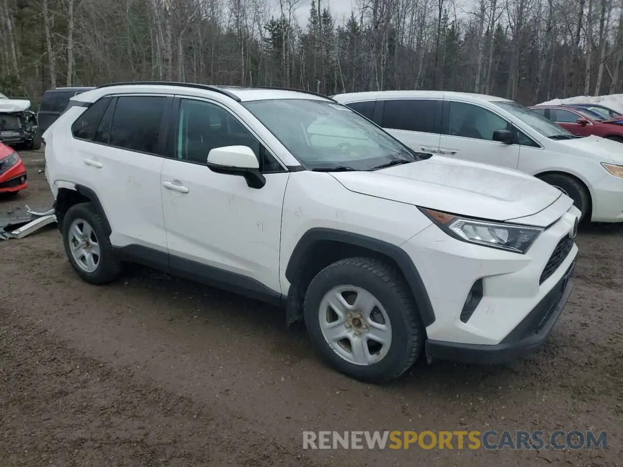 4 Photograph of a damaged car 2T3R1RFV9KW040491 TOYOTA RAV4 2019