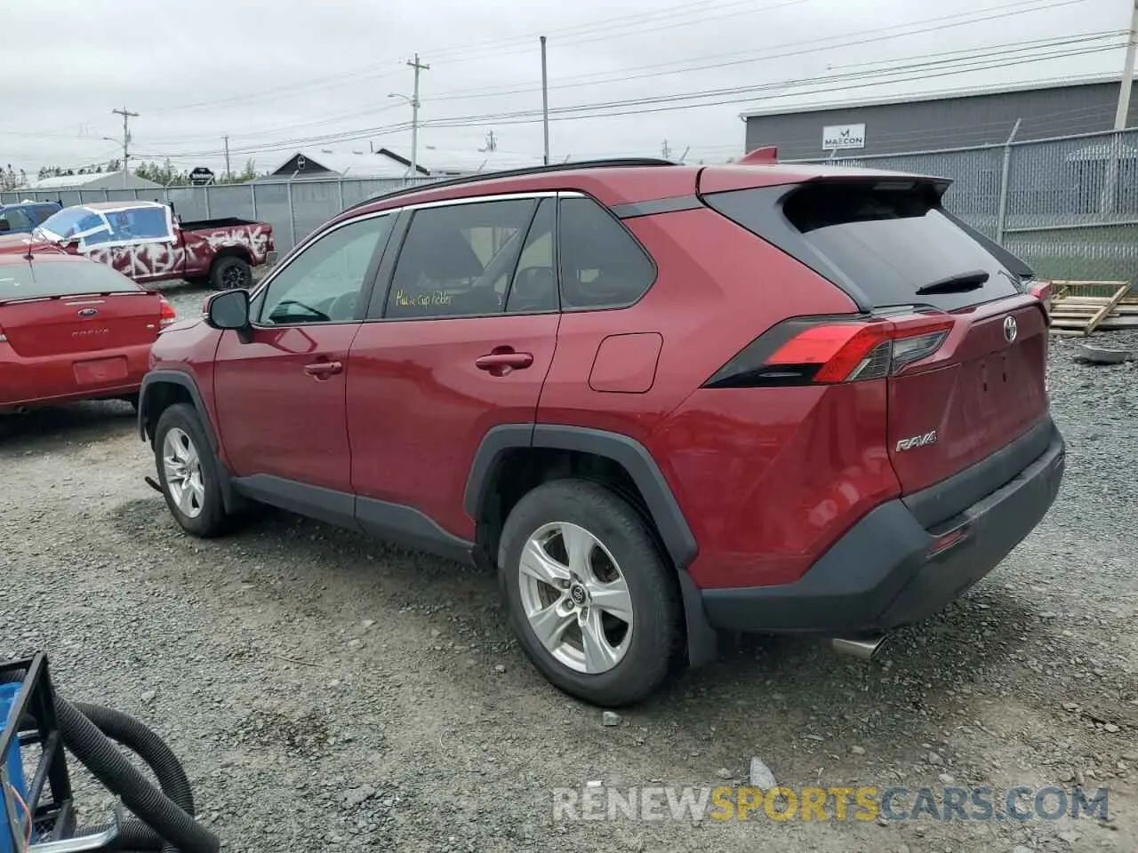 2 Photograph of a damaged car 2T3R1RFV9KW043939 TOYOTA RAV4 2019