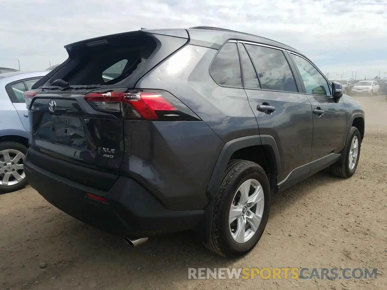 4 Photograph of a damaged car 2T3R1RFVXKC018727 TOYOTA RAV4 2019