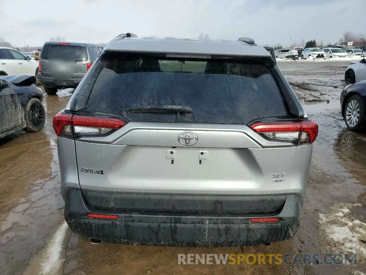 6 Photograph of a damaged car 2T3R1RFVXKC047595 TOYOTA RAV4 2019